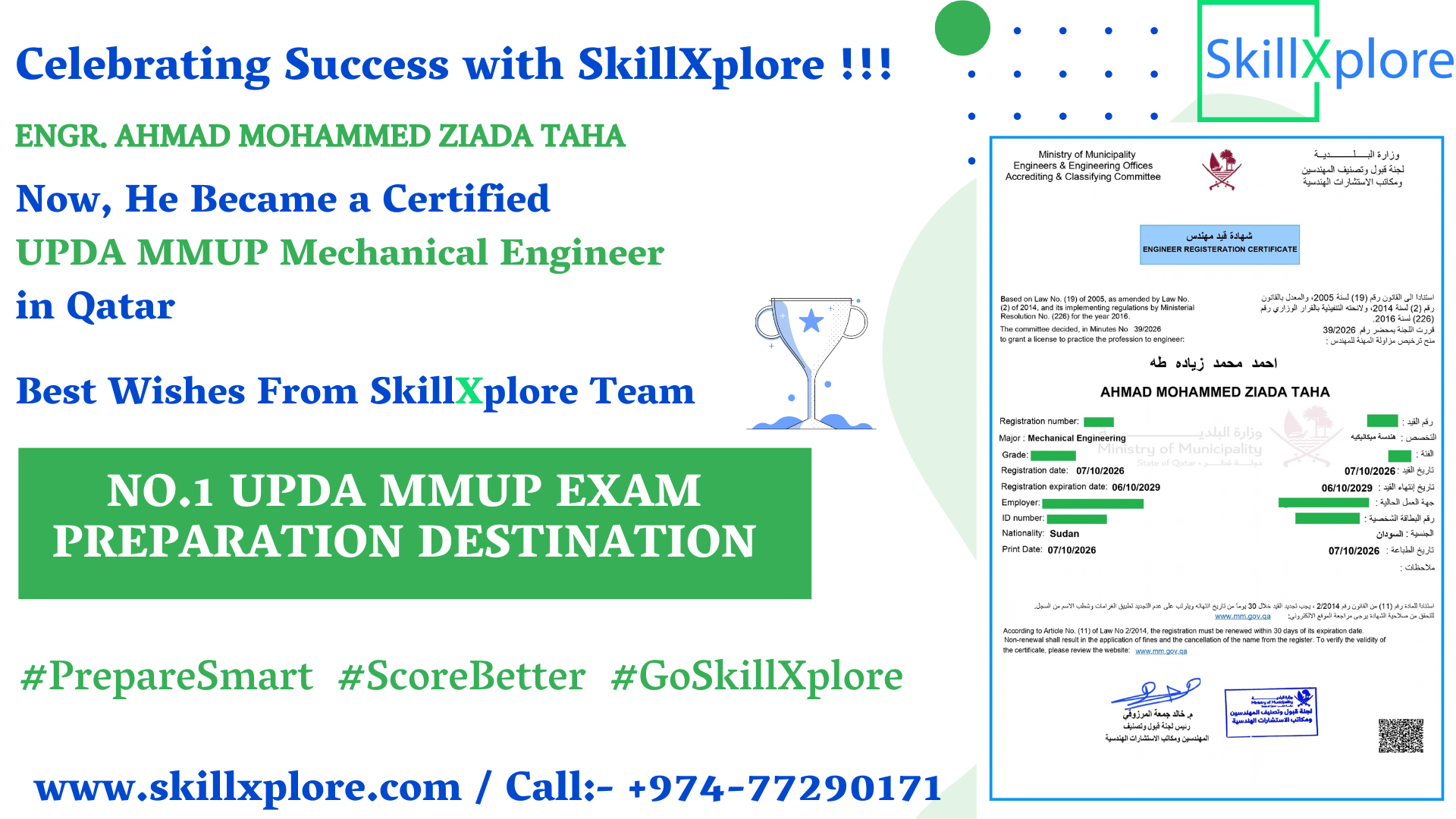 Online Training MMUP Qatar Exam