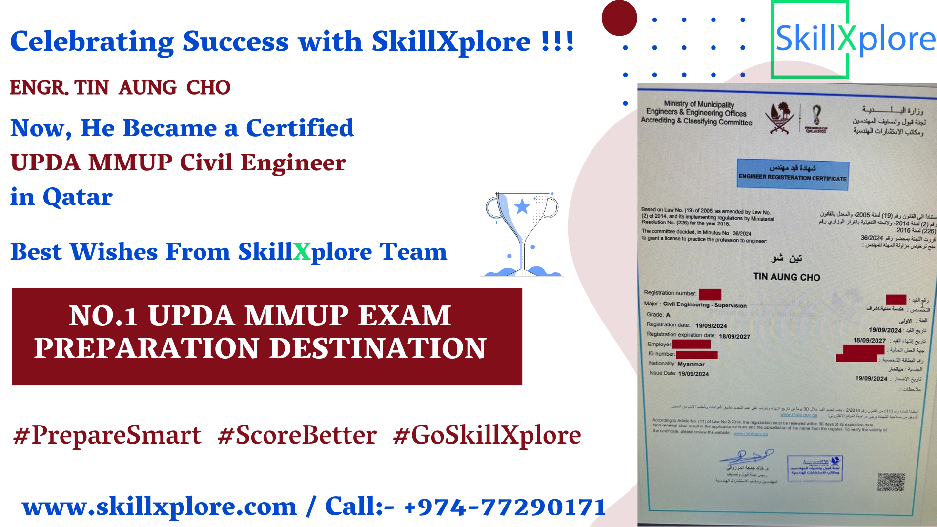 UPDA Exam Coaching Center in Qatar